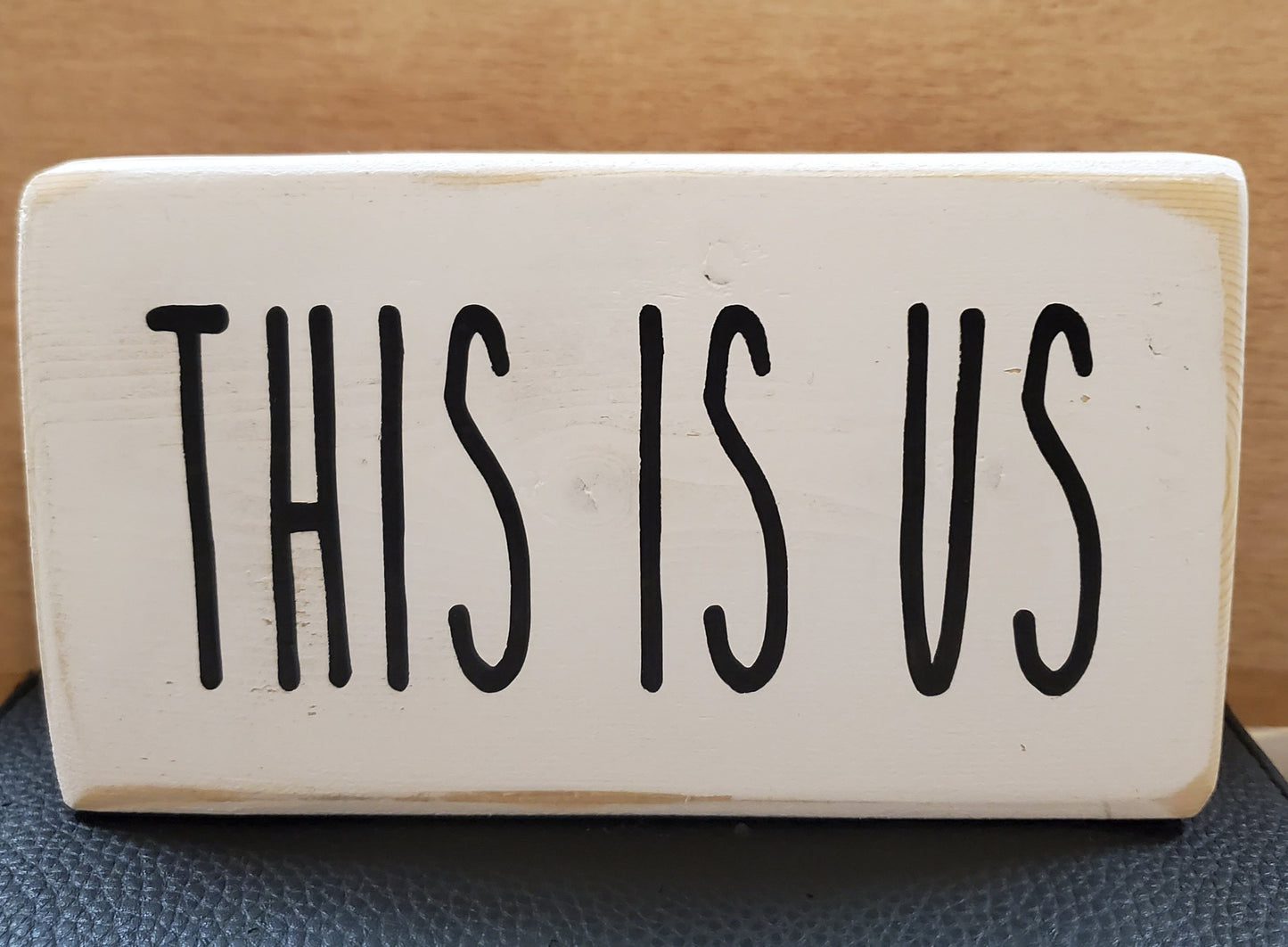 This is us wood block