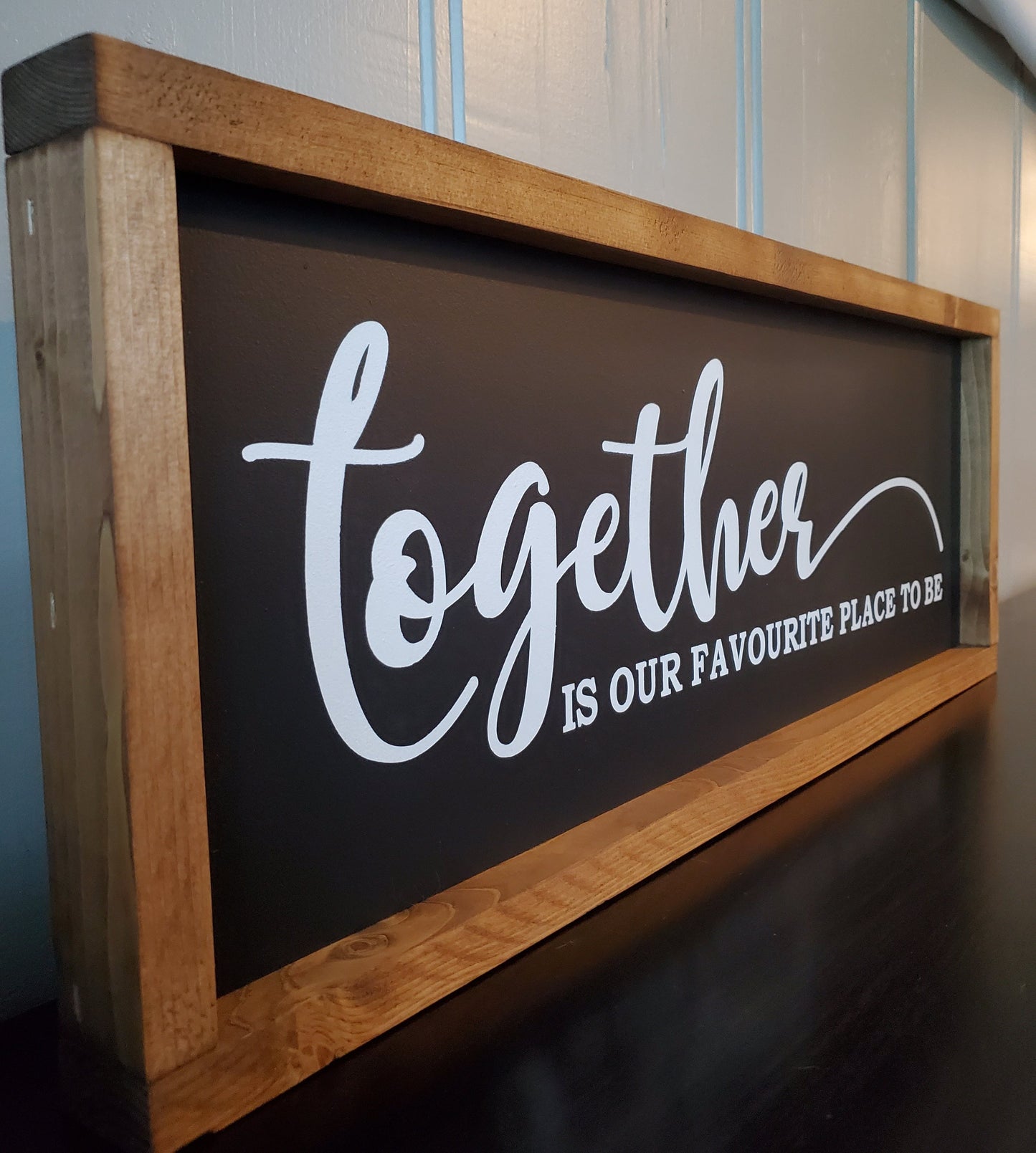 Together is our favourite place to be.