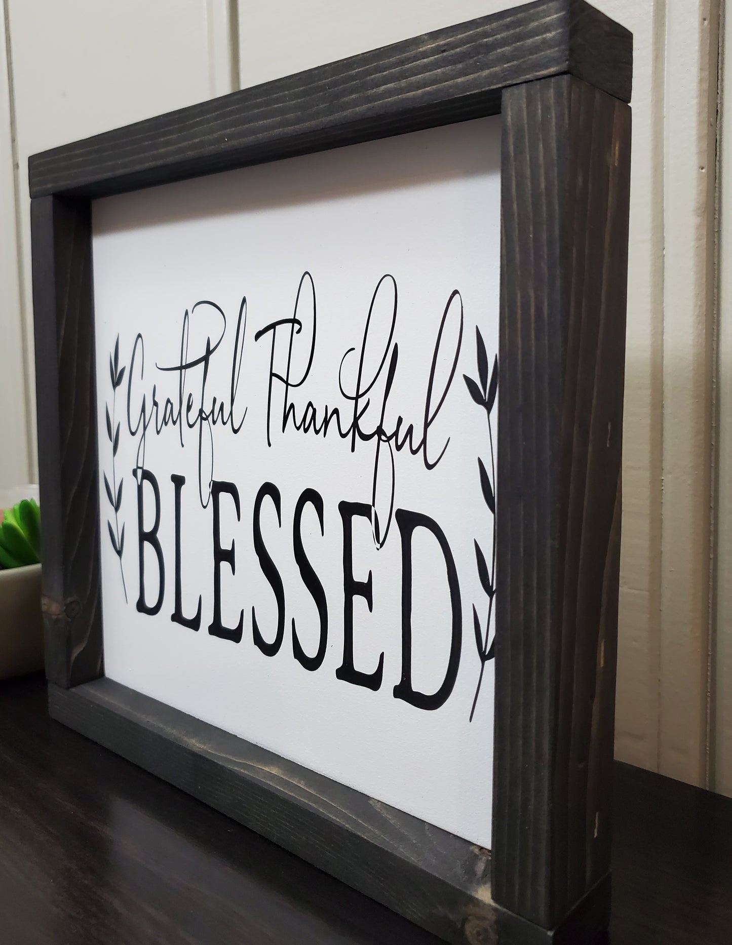 Grateful, Thankful, Blessed