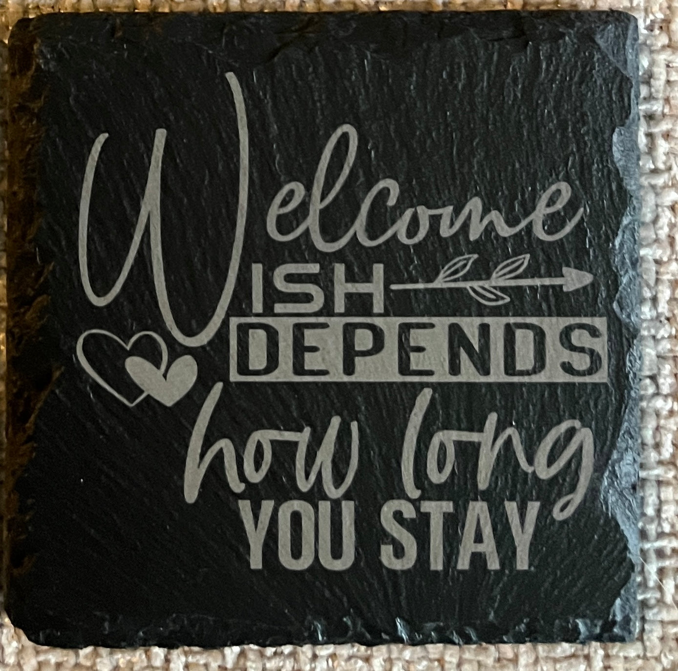 Slate Coaster bundle -set of 4