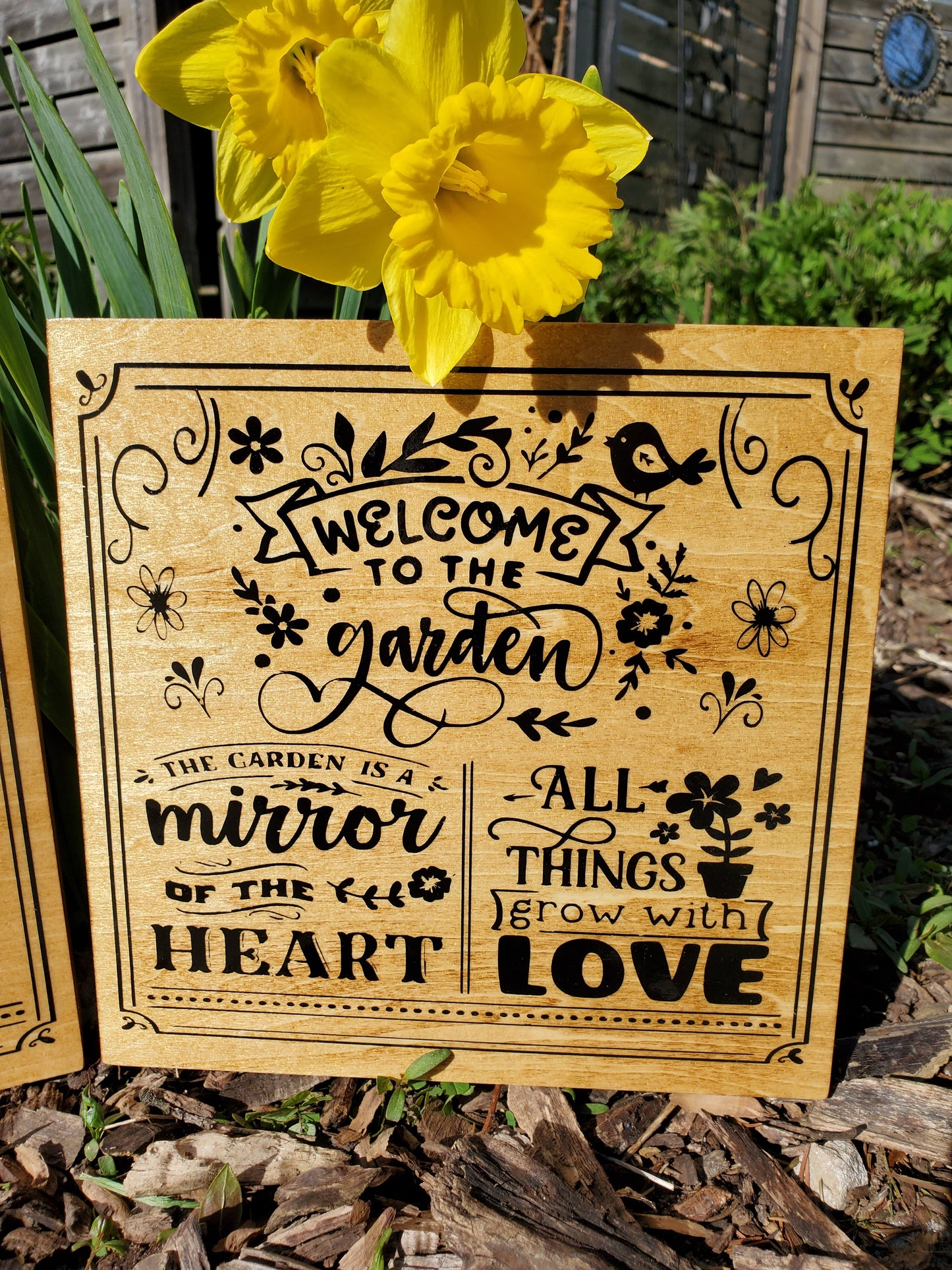 Outdoor Garden sign