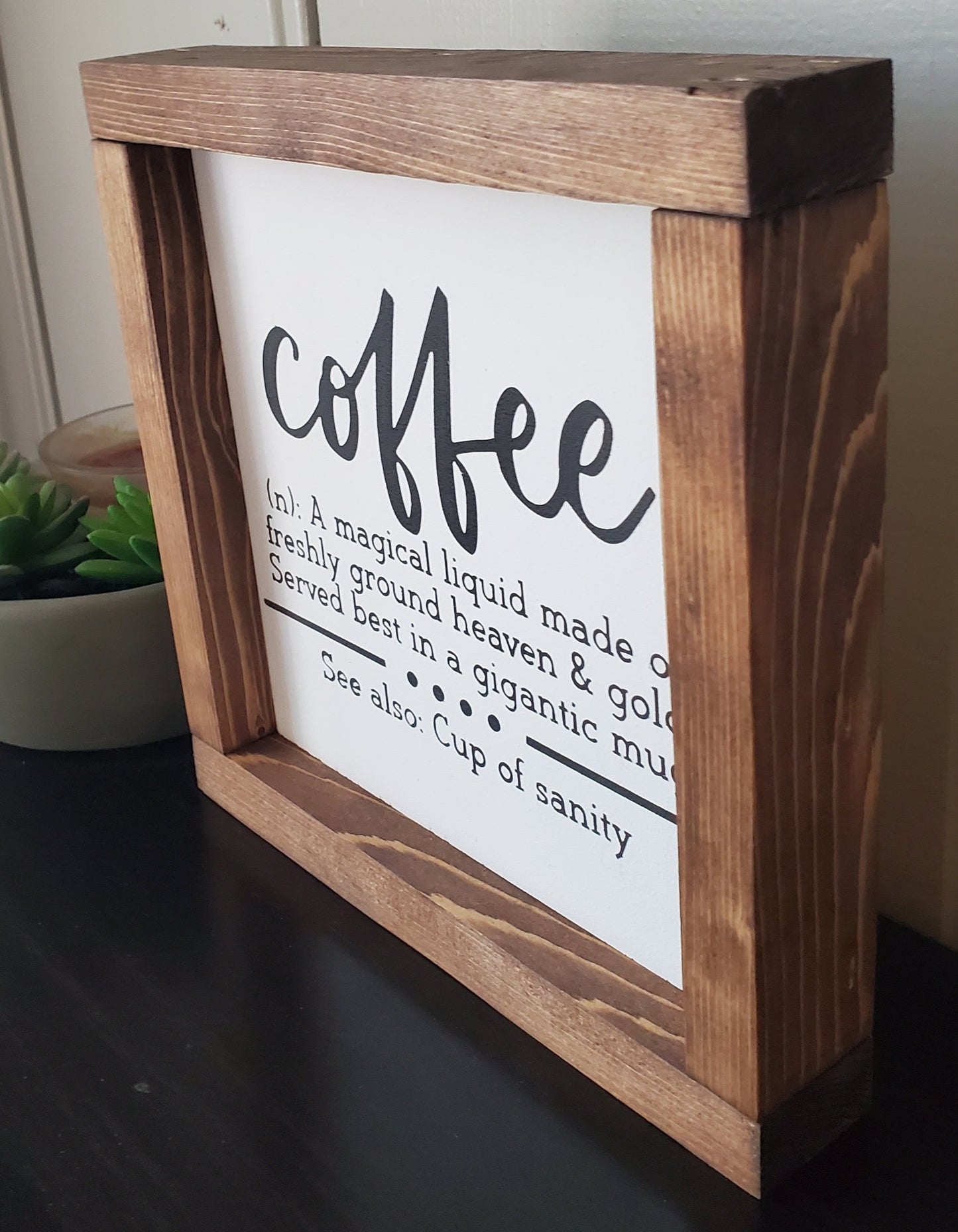 Coffee -A cup of sanity