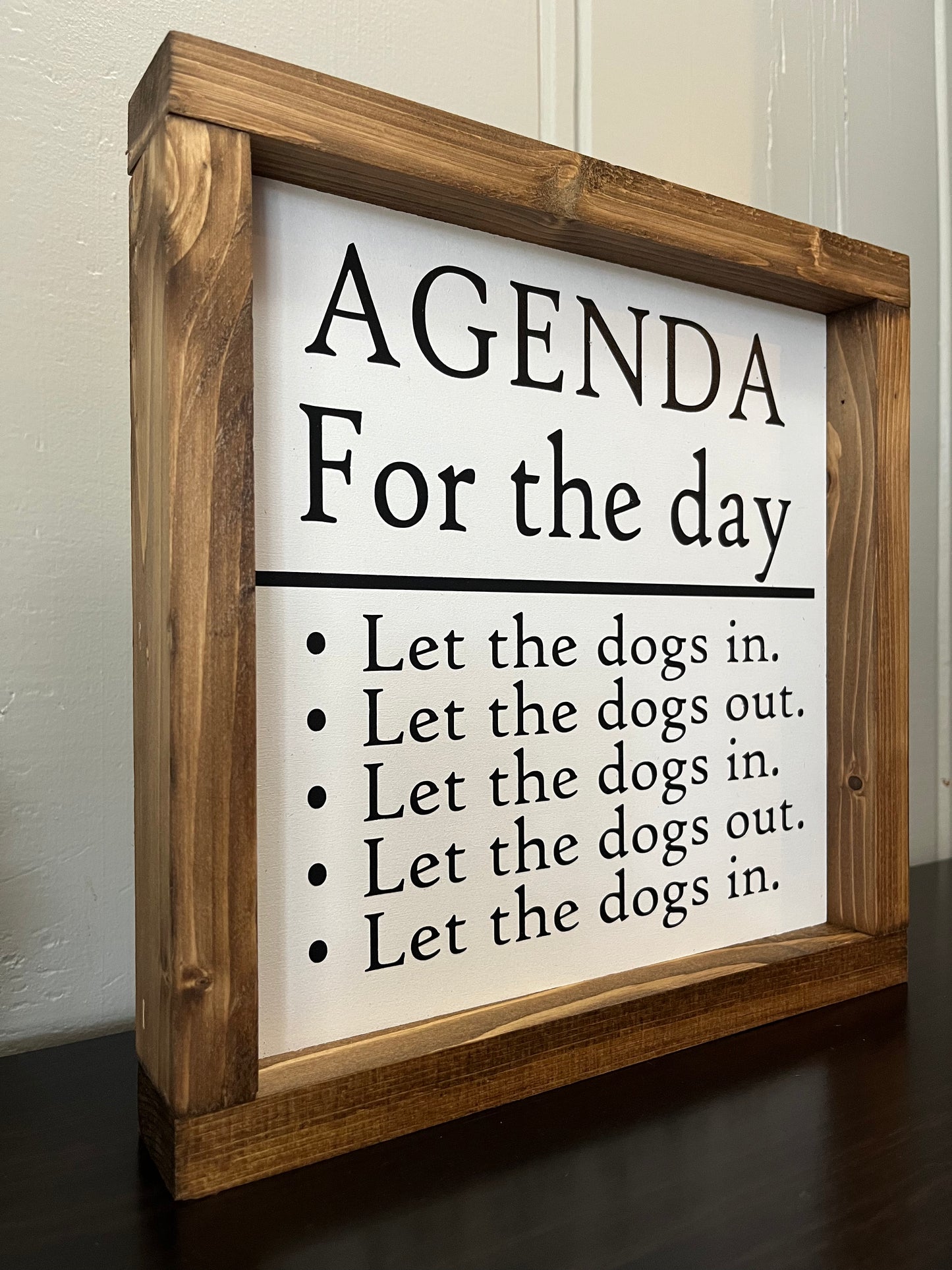 Agenda for the day 10”