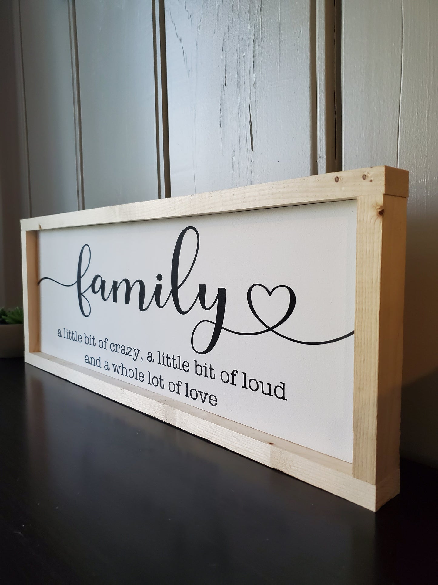 Family. A little bit of crazy - Natural