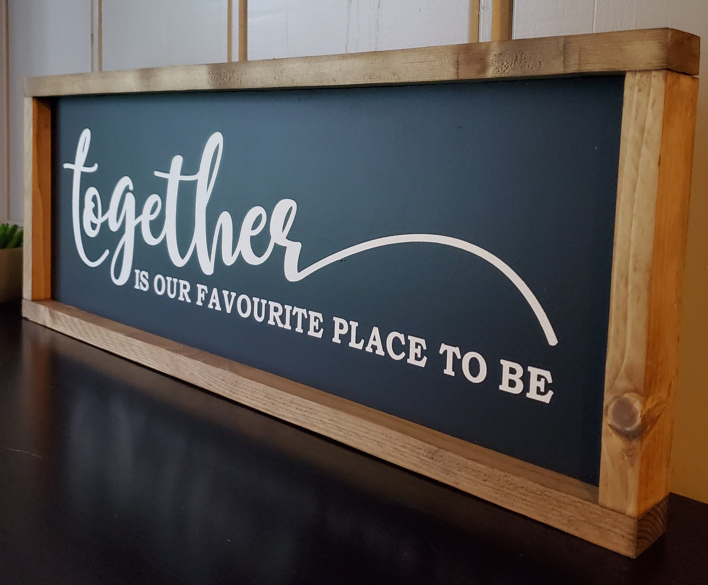 Together is our favourite place to be.