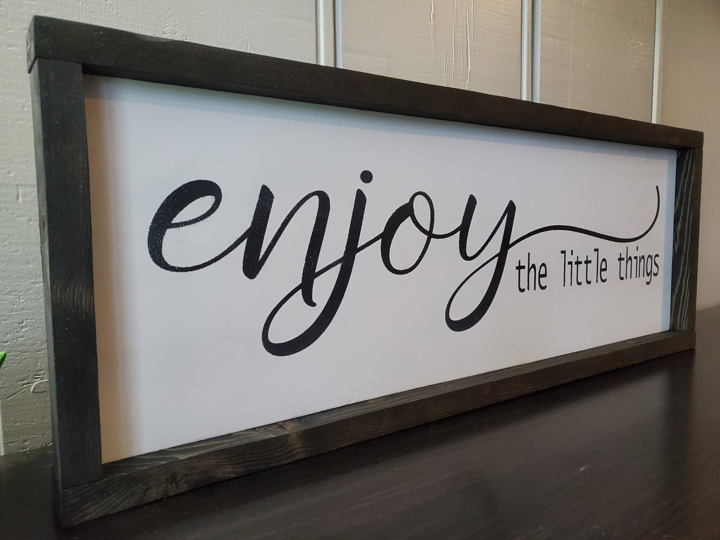 Enjoy the little things
