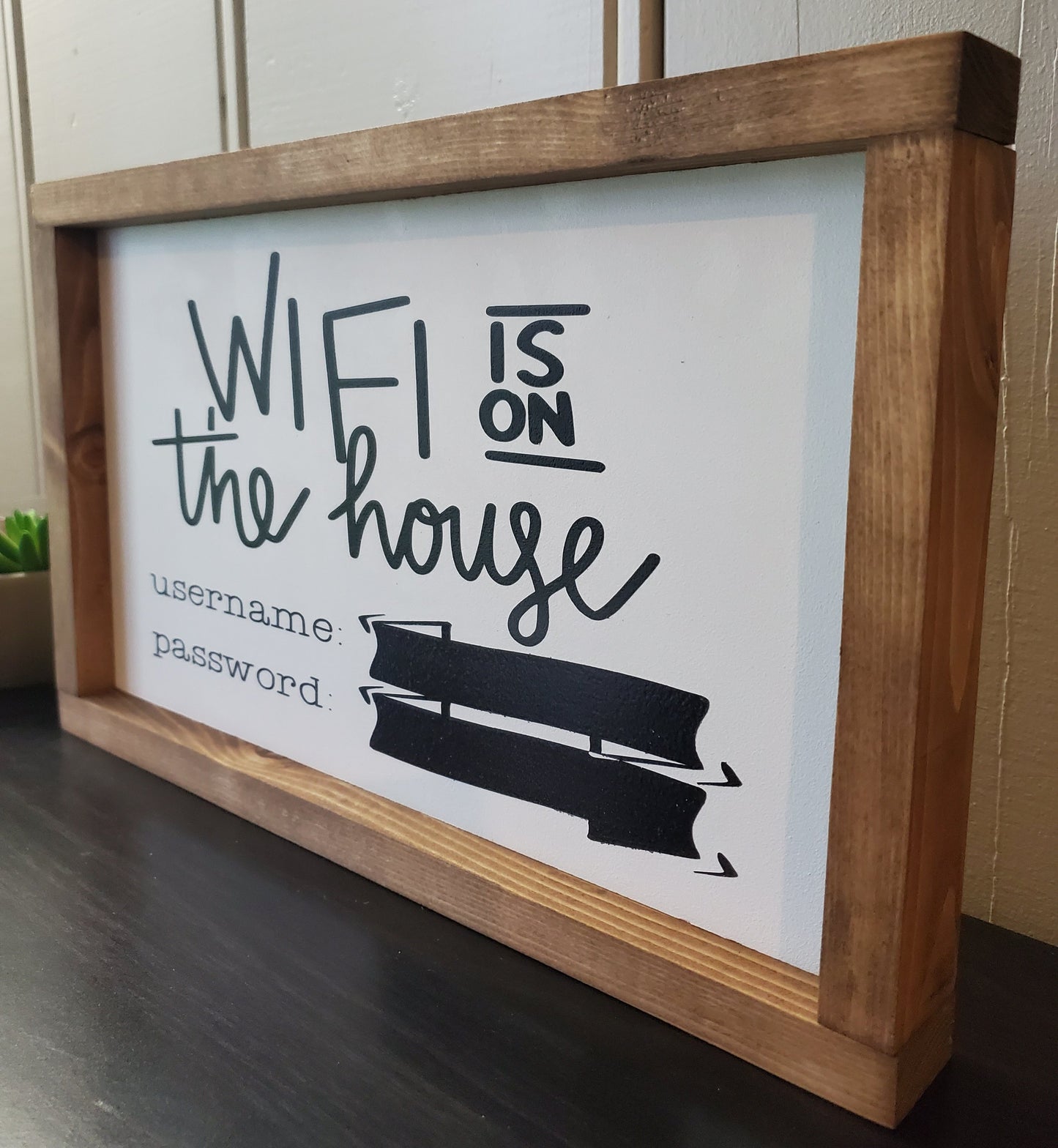 Wifi is on the house