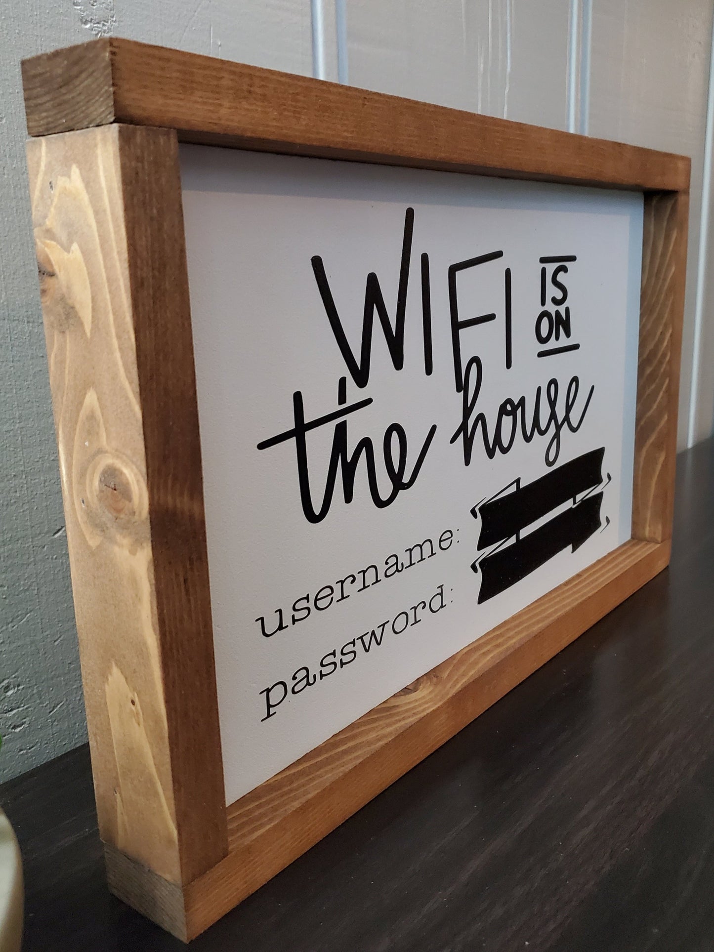 Wifi is on the house