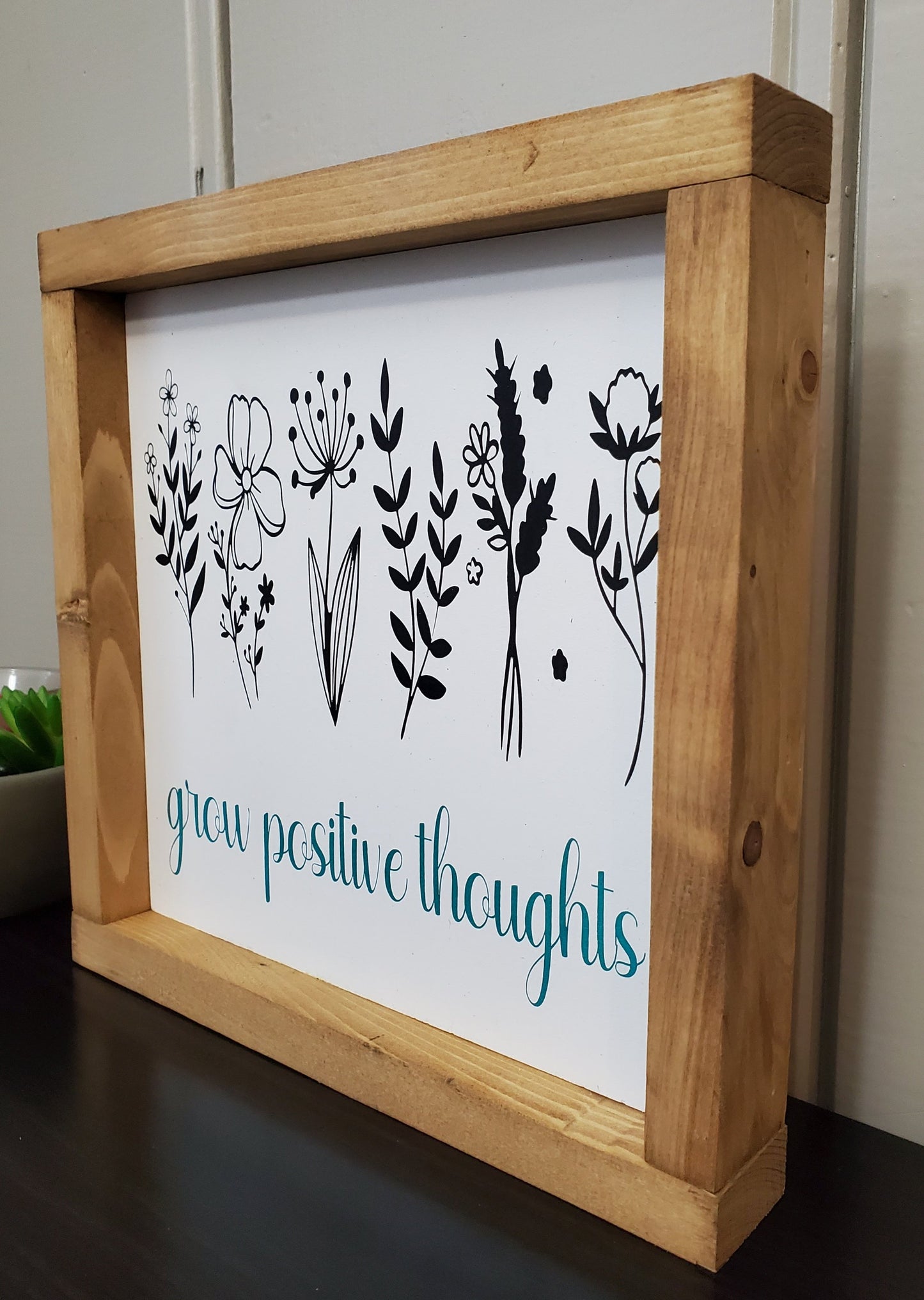 Grow positive thoughts
