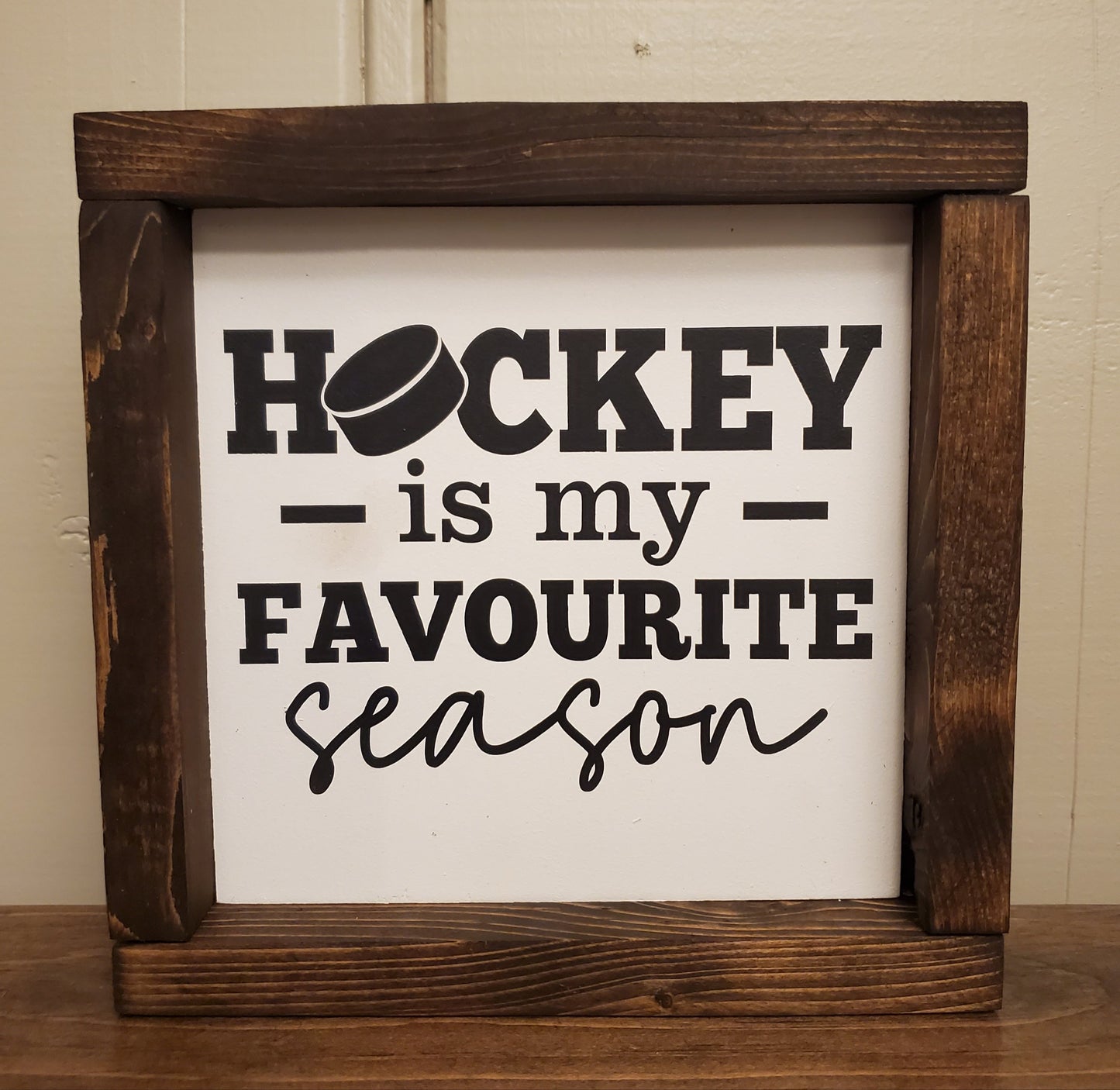Hockey is my favourite season