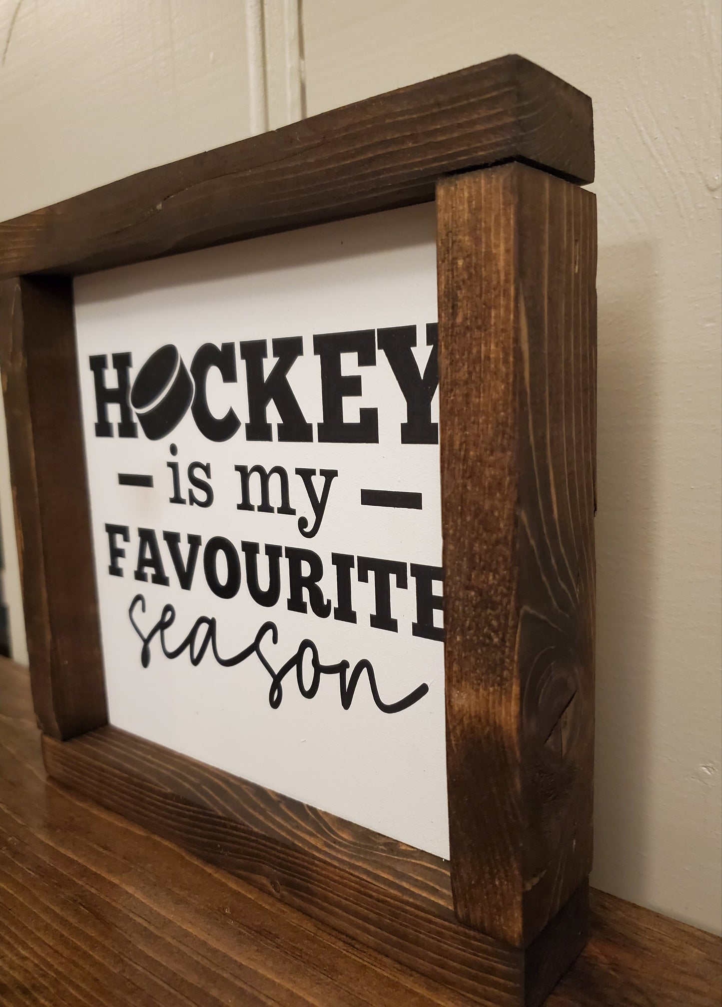 Hockey is my favourite season