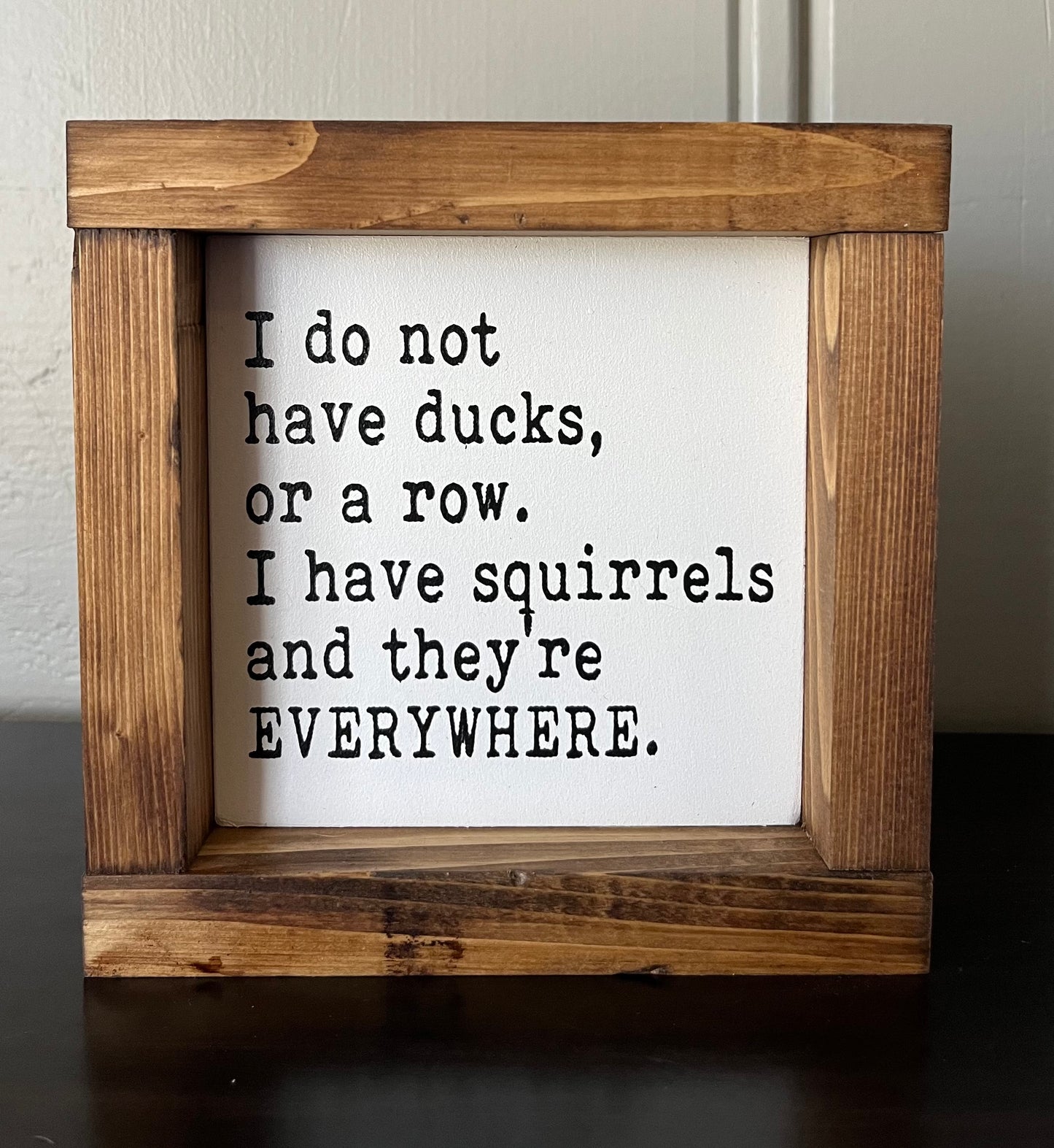 Squirrels Everywhere...8"