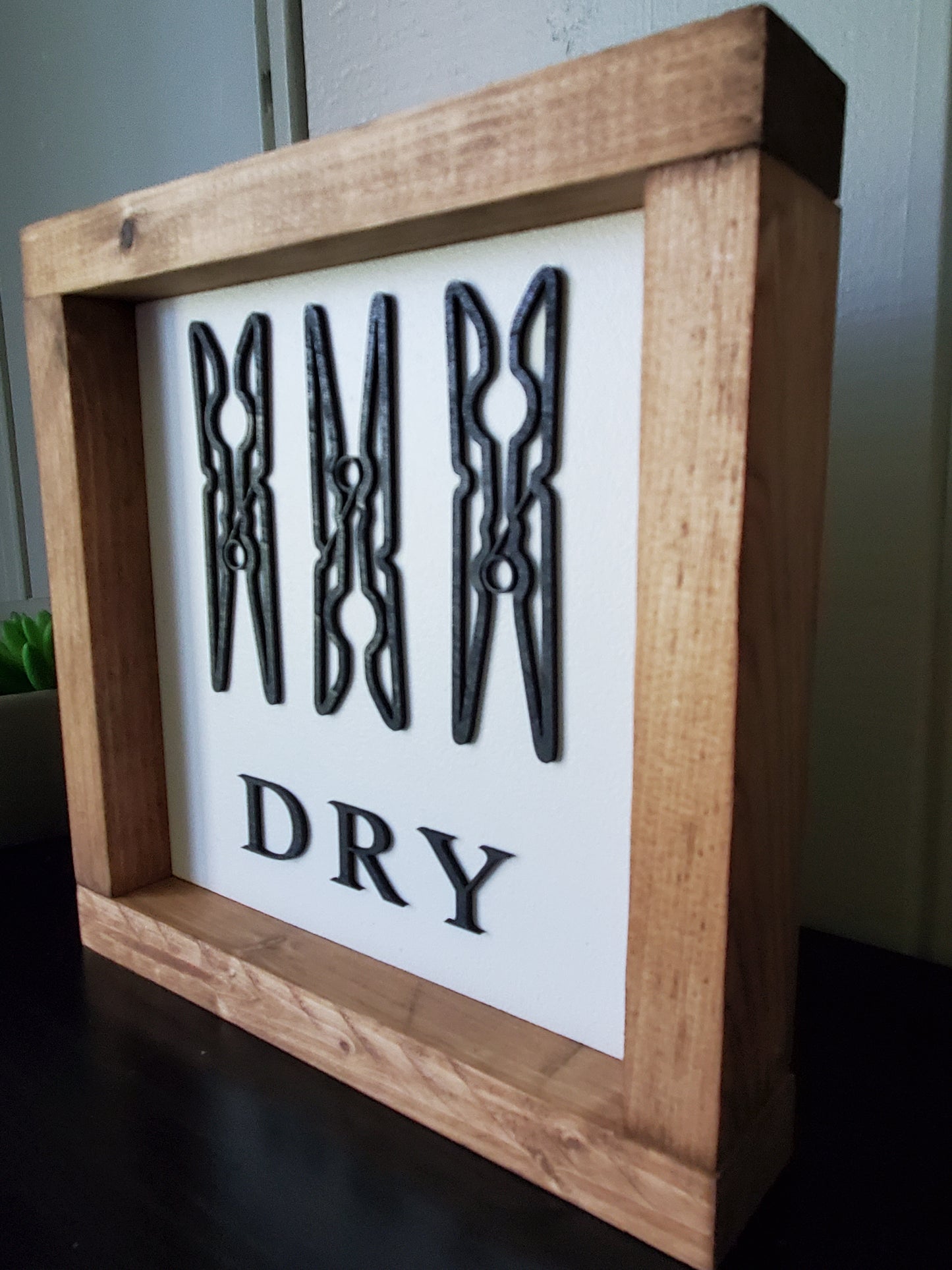 3D Laundry signs - 4 for 85 or 23 each