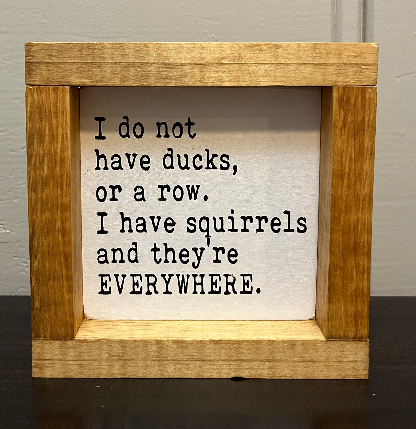 Squirrels Everywhere...6"