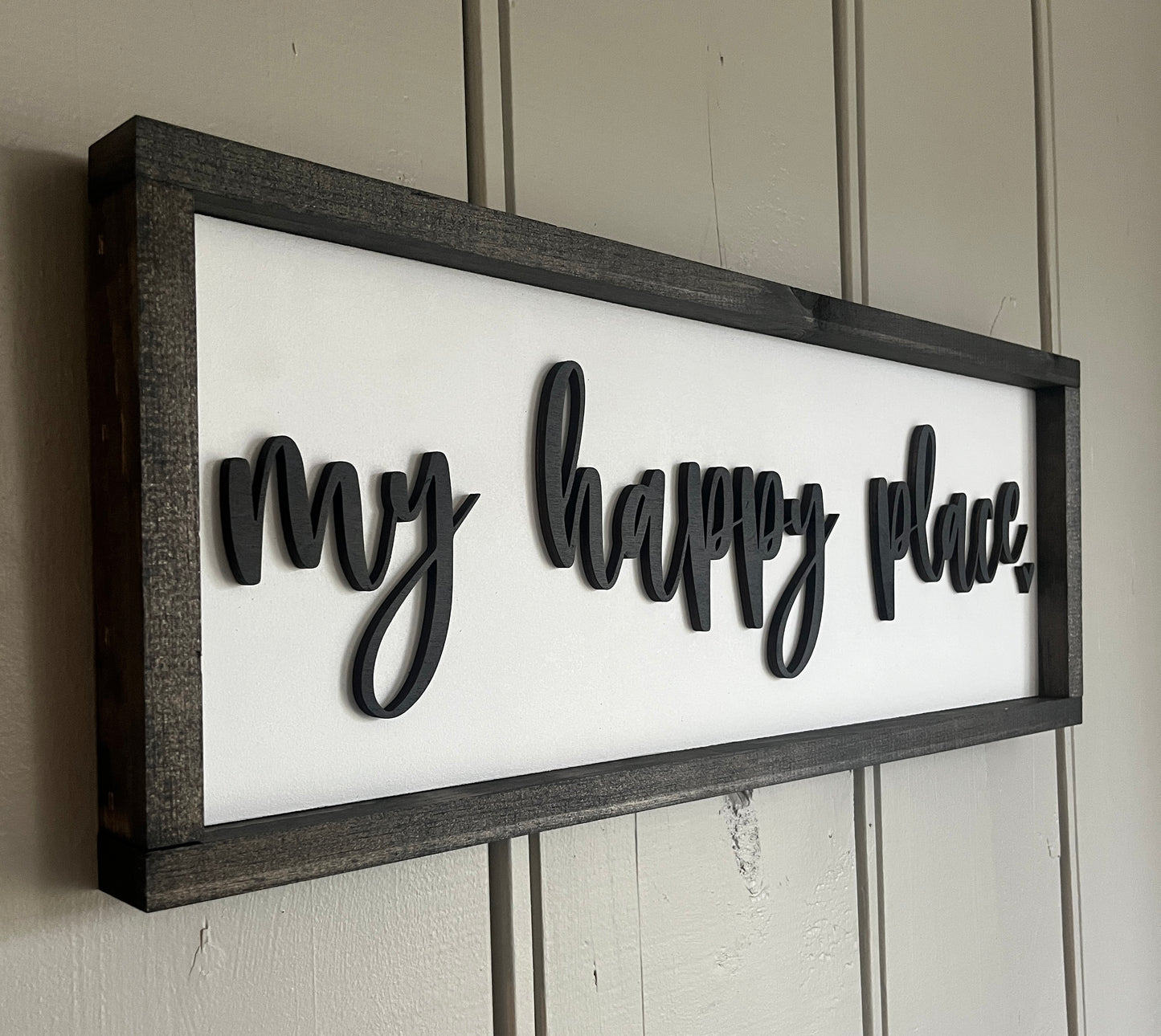 3D My happy place - 25"