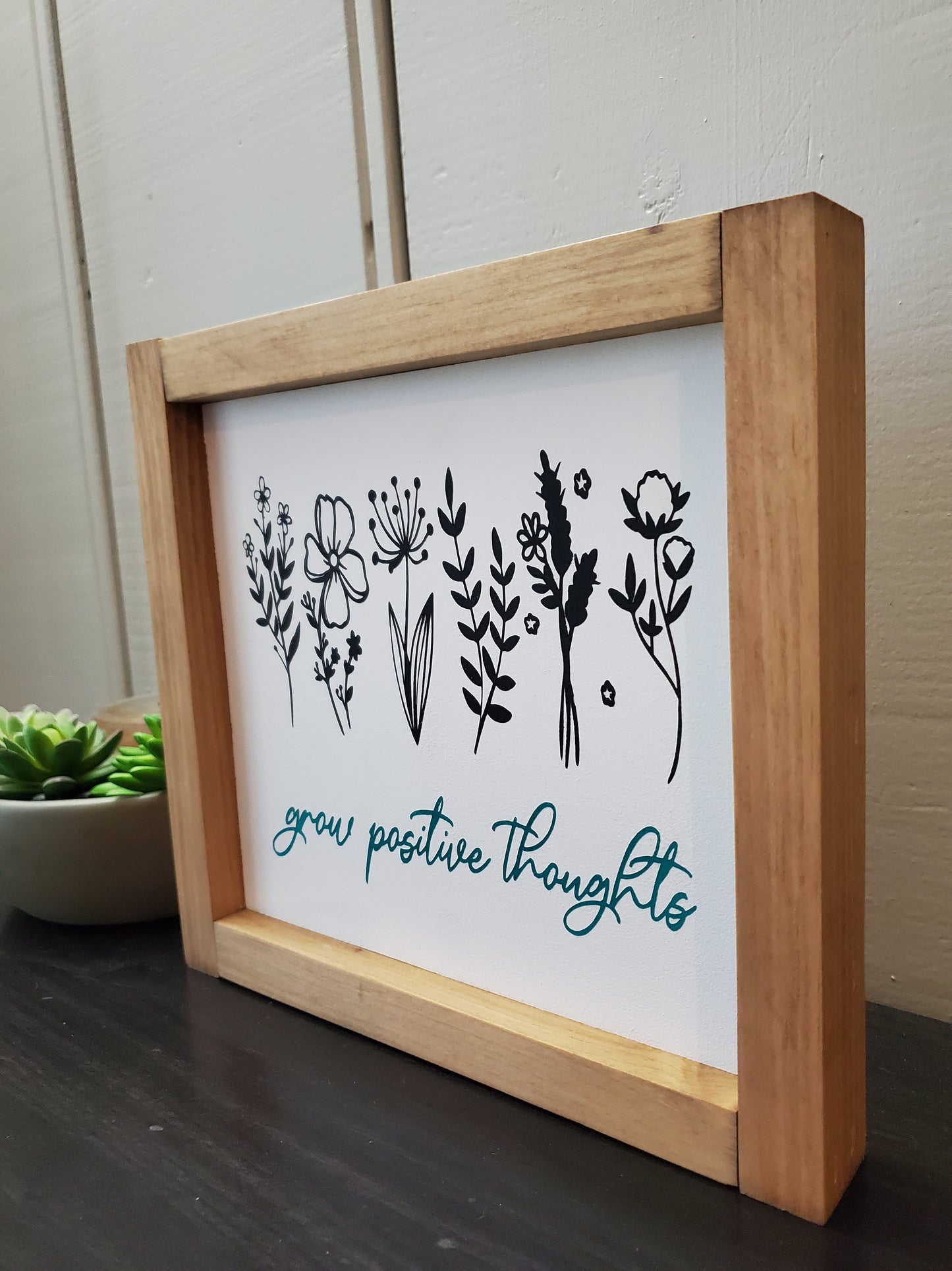Grow positive thoughts