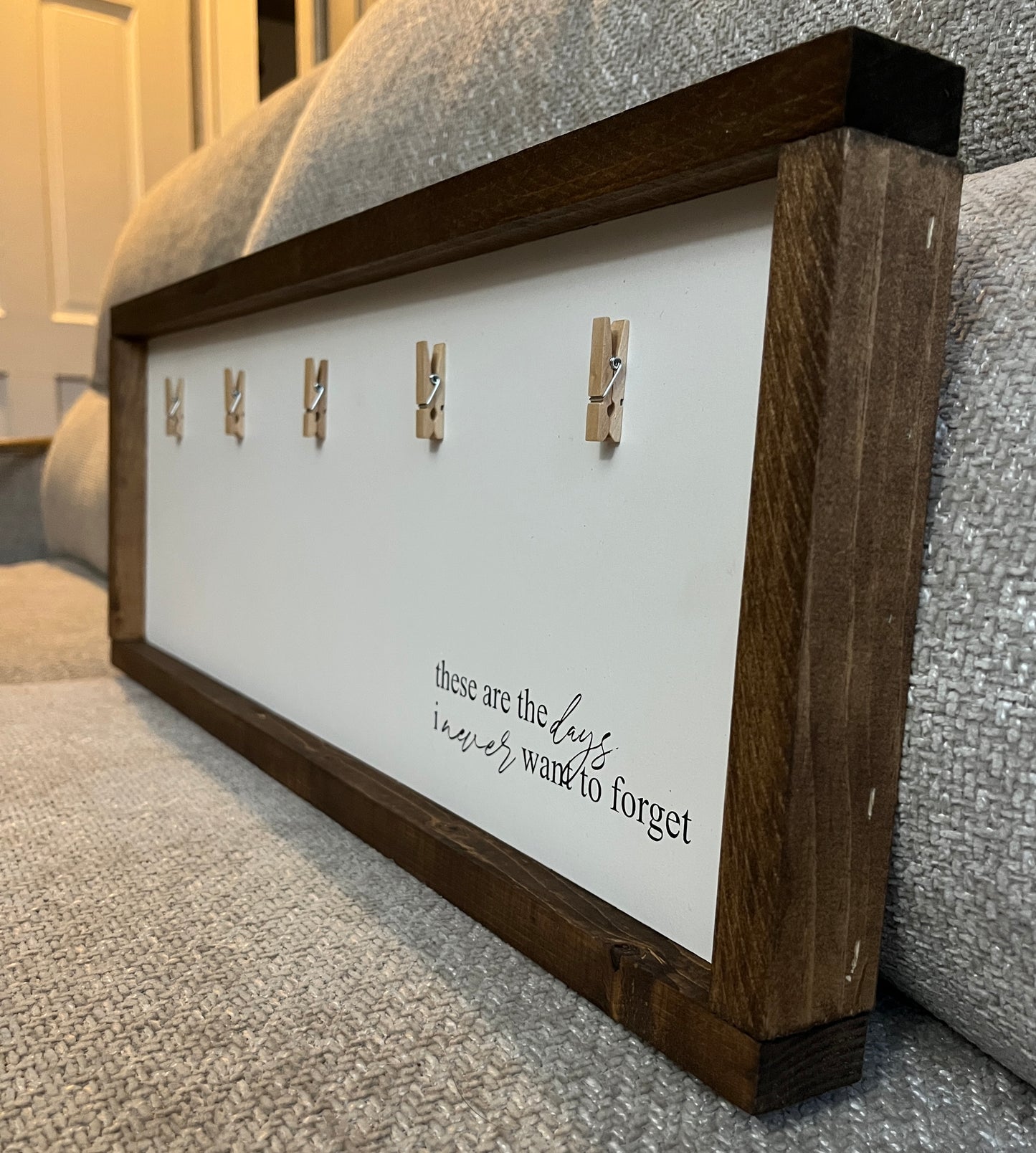 These are the days I never want to forget -White 25.5"