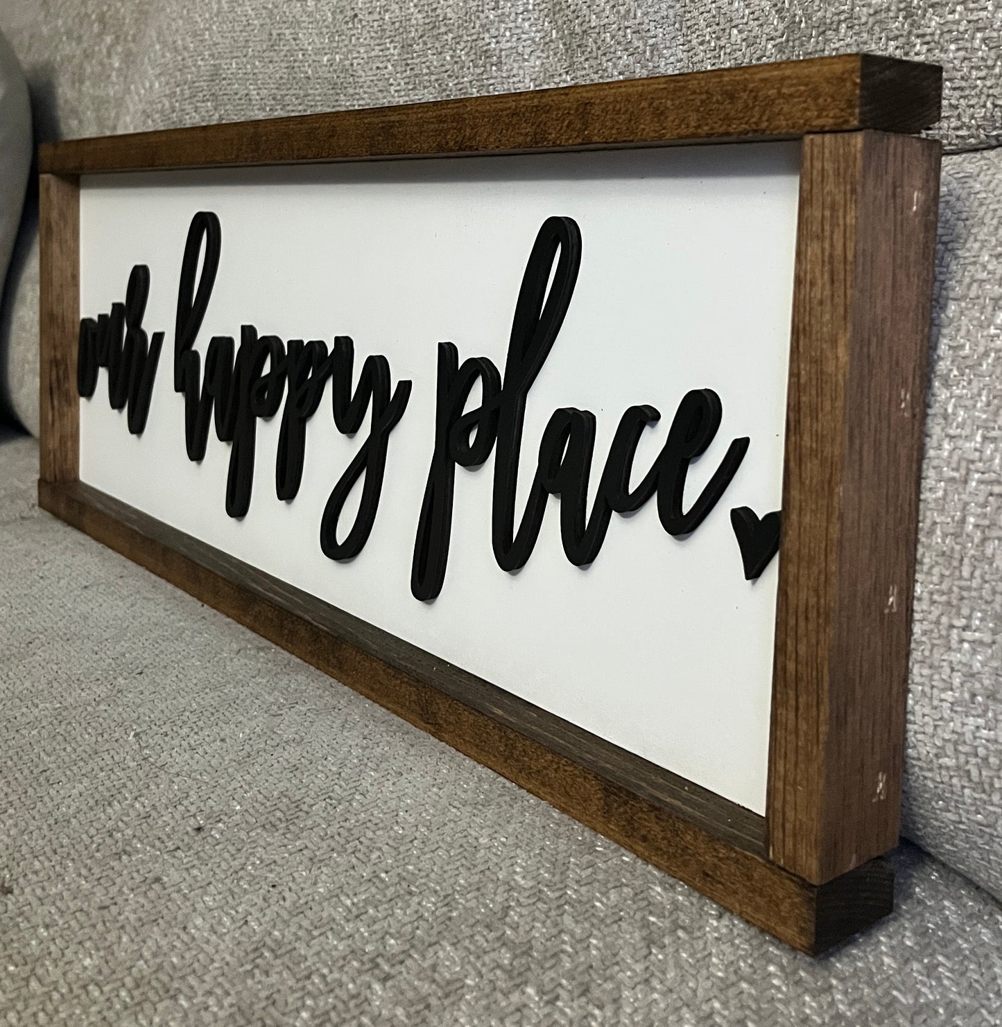 3D Our happy place - 25"