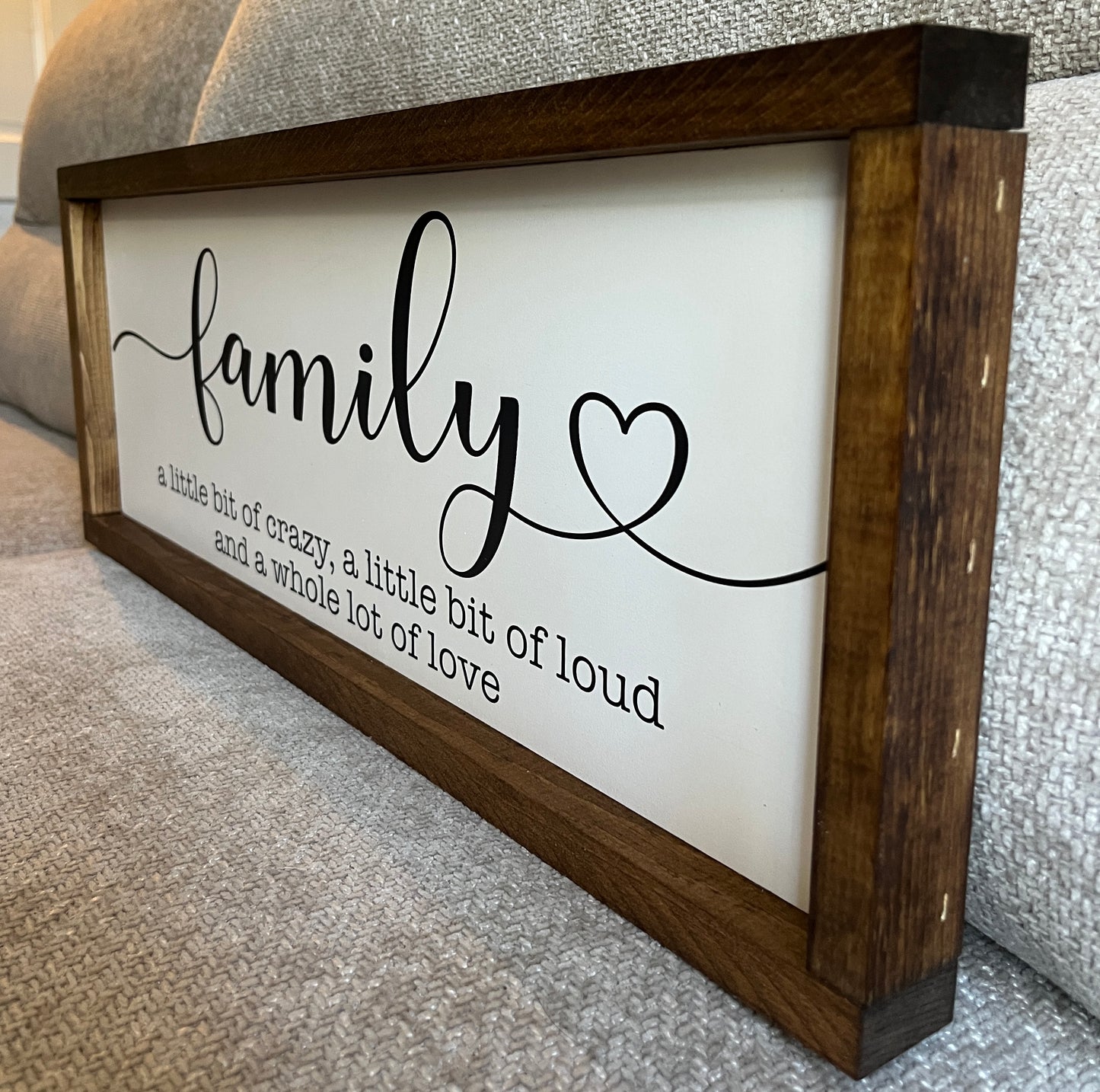 Family. A little bit of crazy, little bit of loud, and a whole lot of love