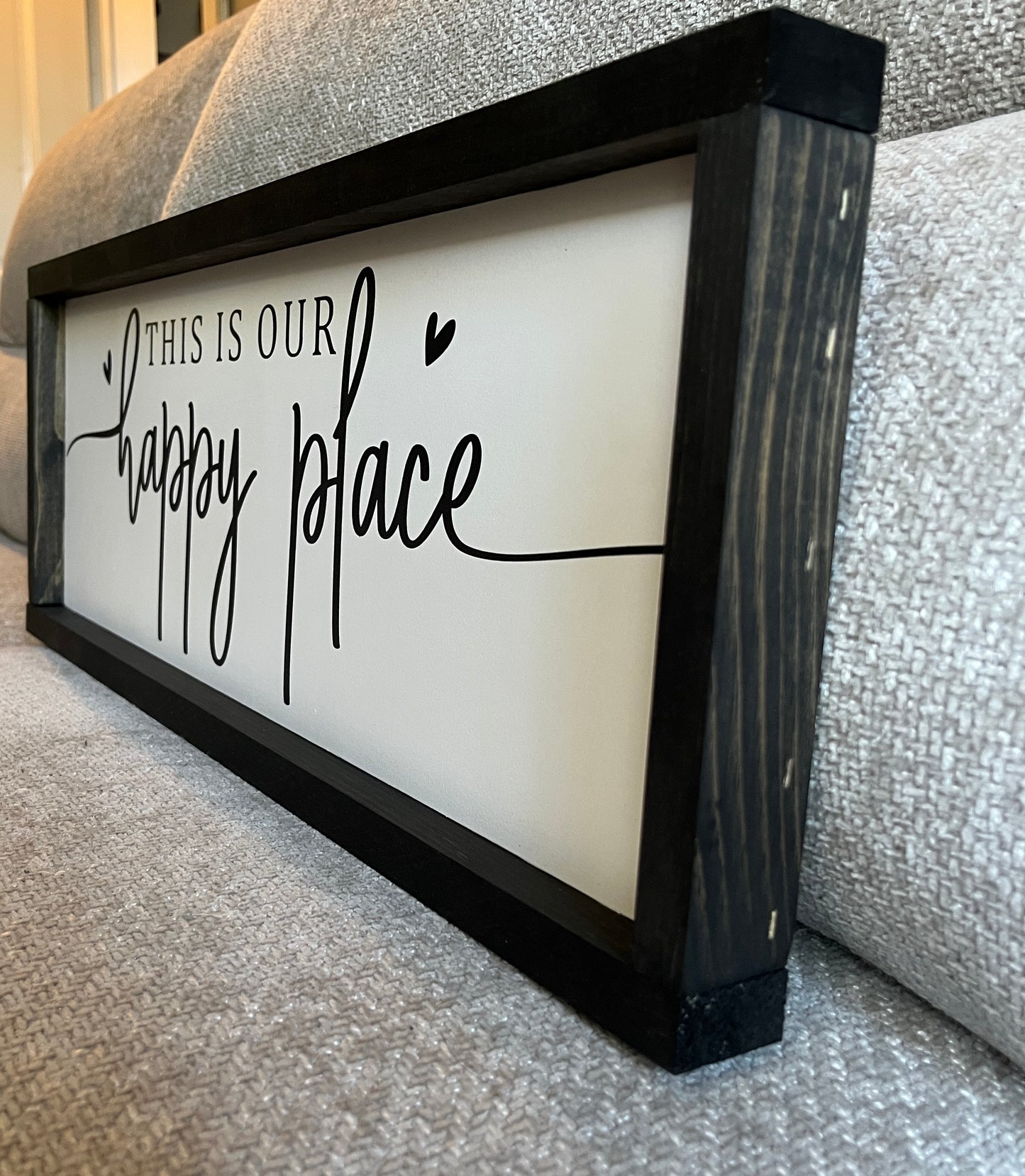 This is our happy place 25.5"