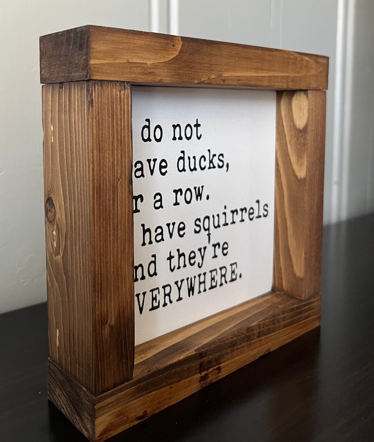 Squirrels Everywhere...8"