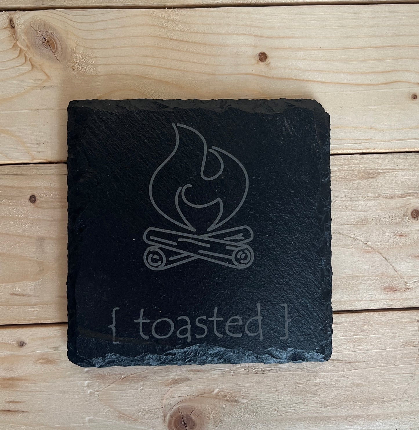 Slate coaster -Toasted