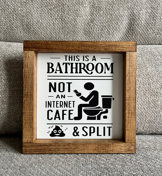 This is not an internet cafe -shit & split 8"