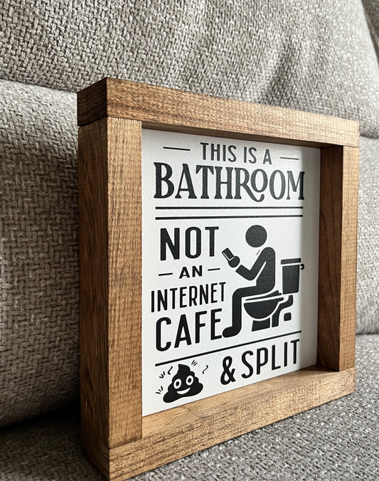 This is not an internet cafe -shit & split 8"