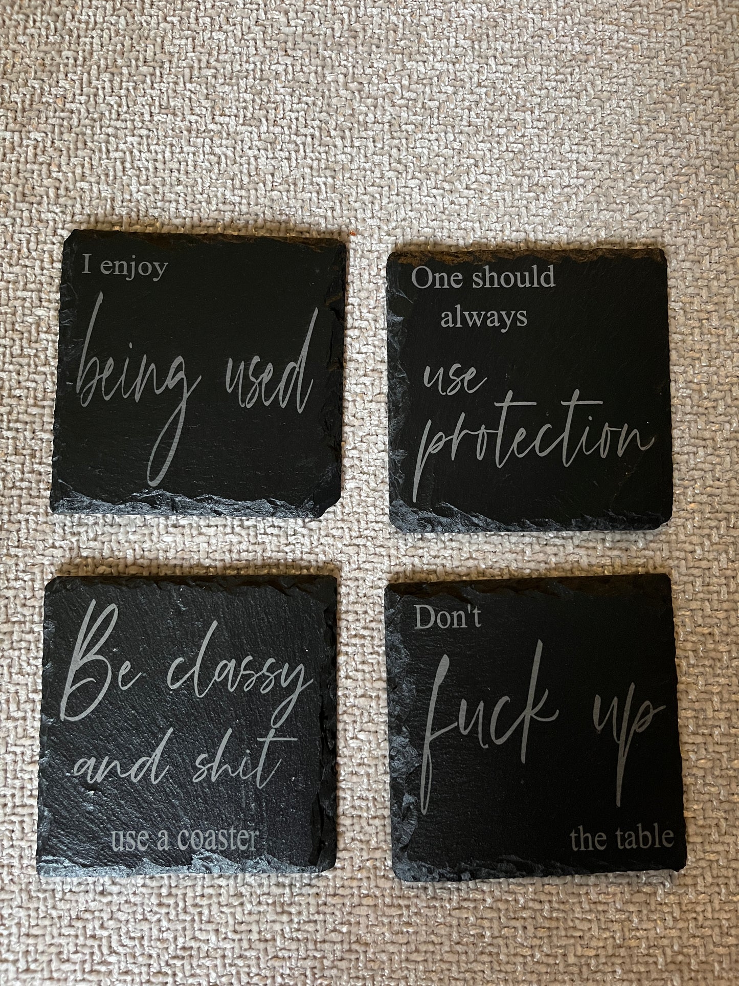 Slate Coaster - Set of 4