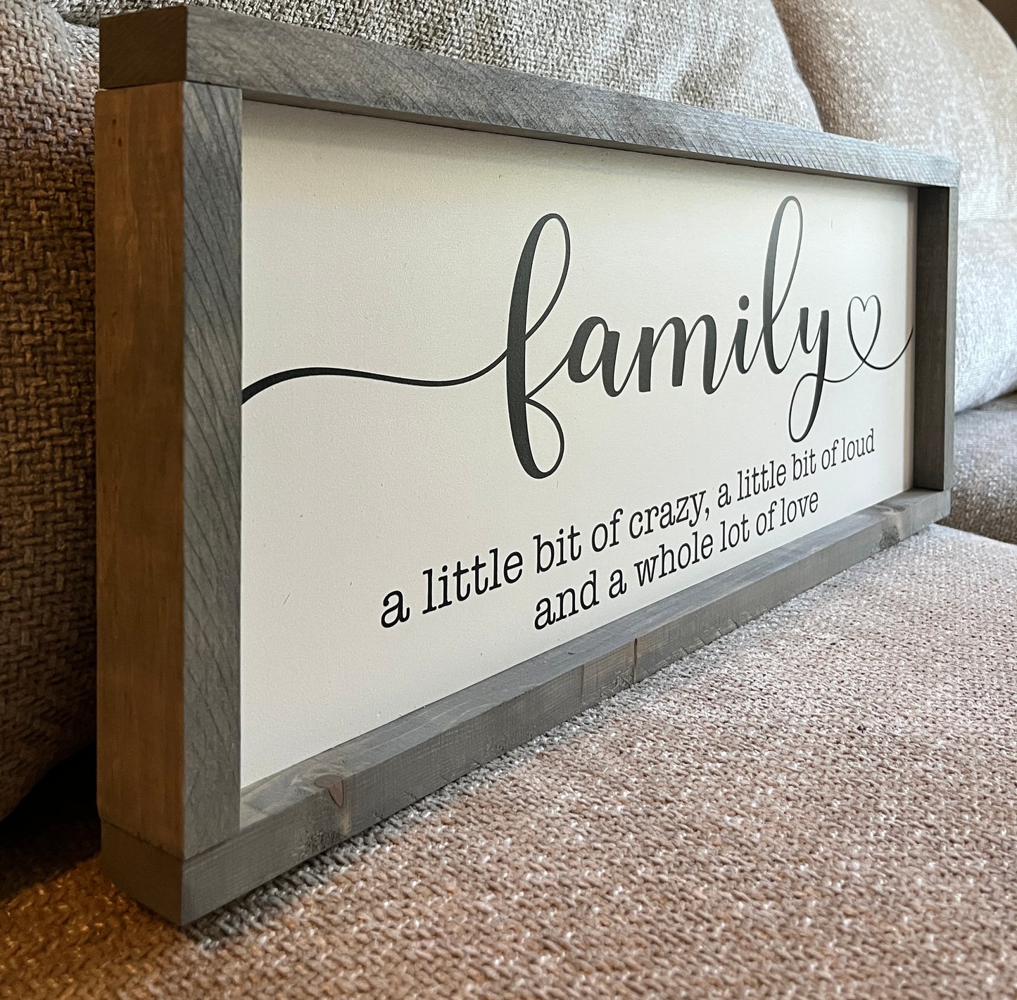 Family. A little bit of crazy, little bit of loud, and a whole lot of love