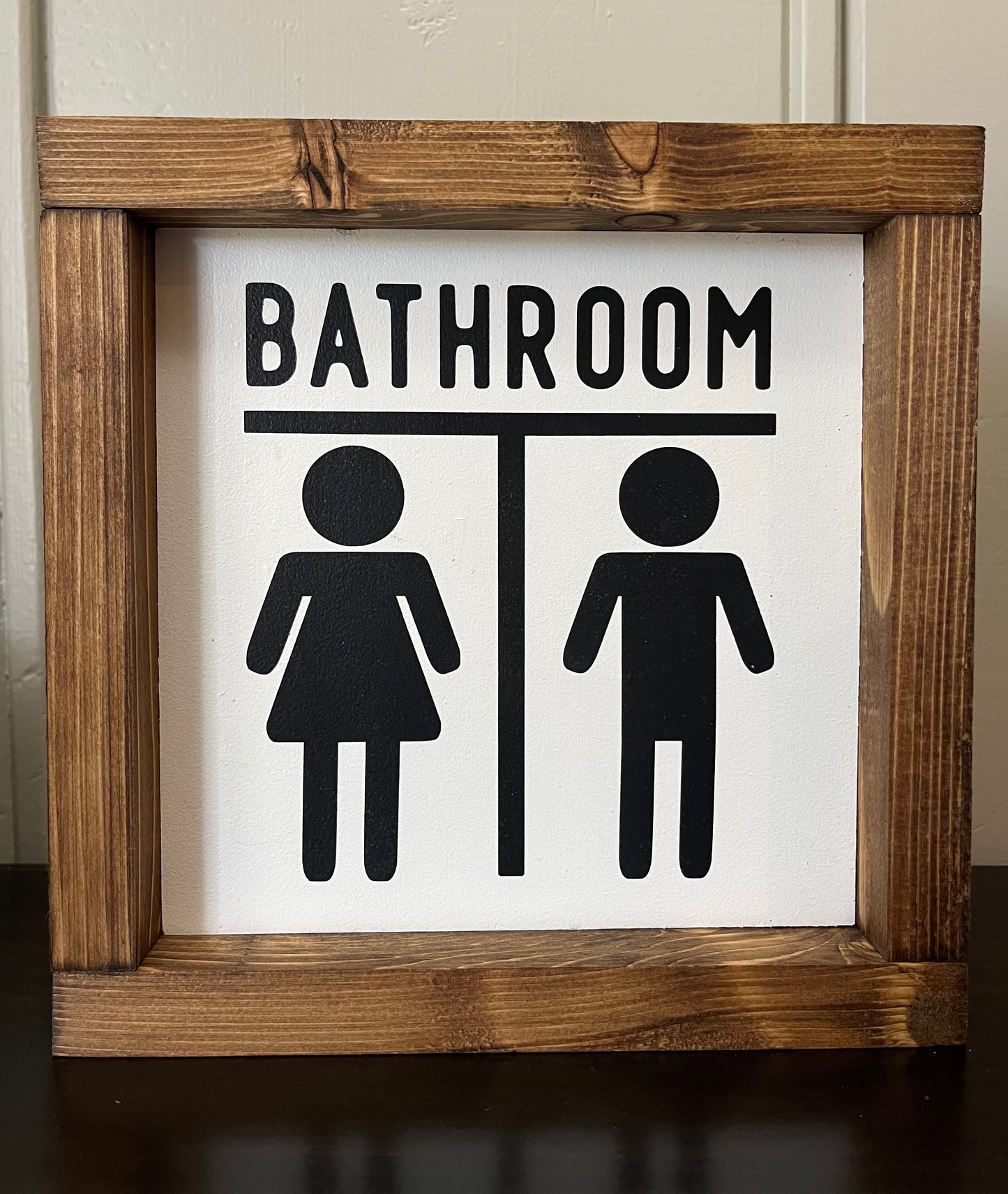 Bathroom - stick people 8"