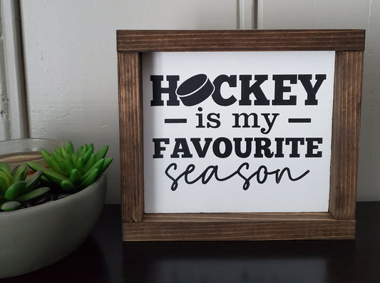 Hockey is my favourite season